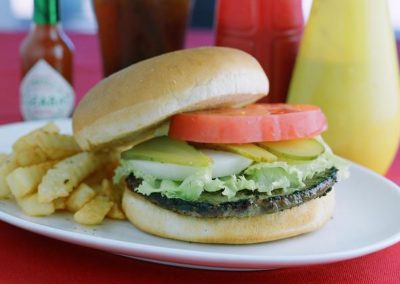 Hamburger & Fries